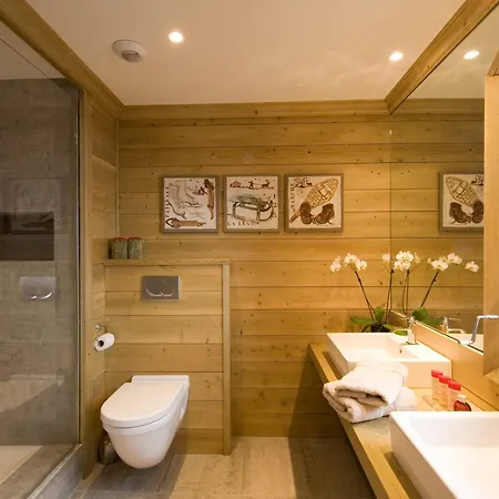 De Luxe A 1850, 4 Chambres, Hammam, Jacuzzi, 8 Personnes - Fr-1-564-125 Шале Куршевель
